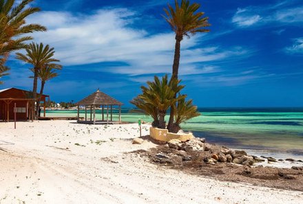 Tunesien Familienurlaub - Tunesien for family - Strand von Djerba