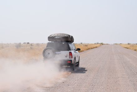 Namibia Familienreise individuell - 4x4 Mietwagen mit Dachzelt - Landschaft