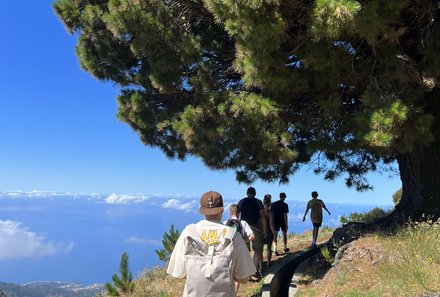 Madeira Familienreise - Madeira for family Gruppenreise - Wanderpfad