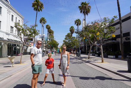 USA Südwesten mit Kindern - USA Westküste for family individuell - Abenteuer im Wilden Westen - Familie in Santa Monica
