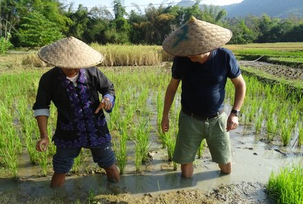 Laos und Vietnam Familienreise - Laos und Vietnam Reise mit Kindern - Living Land Farm Lao-Menschen kennenlernen