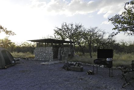 Namibia Familienreise individuell im Dachzelt - Etosha Village Campsite