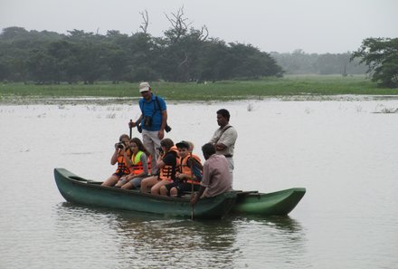 Sri Lanka young family individuell - Sri Lanka Individualreise mit Kindern - Katamaranfahrt zu lokalen Bauern