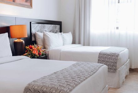 Costa Rica for family - San José - KC Hotel - Betten