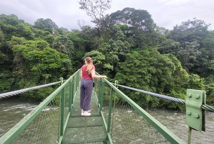 Familienreise Costa Rica - Costa Rica Family & Teens - La Selva Brücke