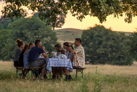 Rumänien Family & Teens - Cobor - Abendessen