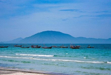 Familienurlaub Vietnam - Vietnam for family Summer - Boote am Strand