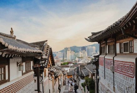 Südkorea for family - Seoul - Bukchon Hanok Village