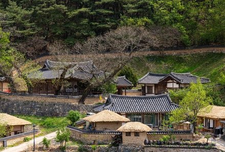 Südkorea for family - Gyeongju - Yangdong Folk Village und Natur