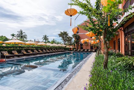 Vietnam & Kambodscha Familienreise - Vietnam-Kambodscha Family & Teens - Hotelpool