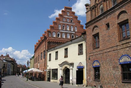 Baltikum for family - Kaunas - Häuser