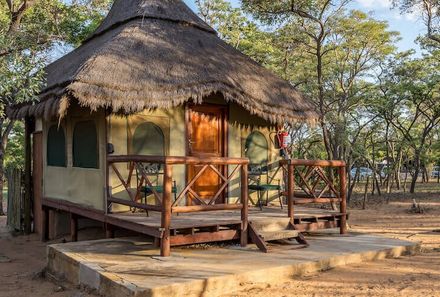 Südafrika Familienreise - Safari Strand Kombi - Entabeni Wildlife Safari - Außenansicht