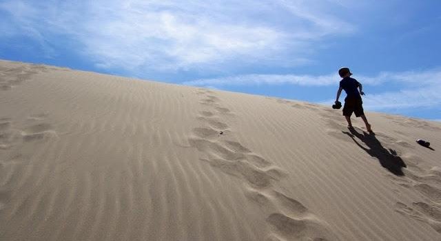 Fernreisen mit Kindern - Erfahrungsbericht - Dünen