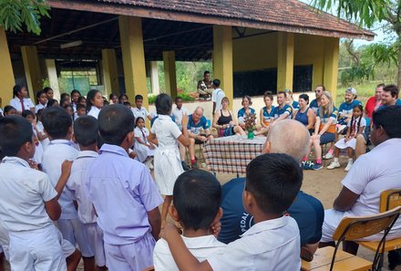 Sri Lanka Familienreise - Sri Lanka Summer for family - Schulbesuch