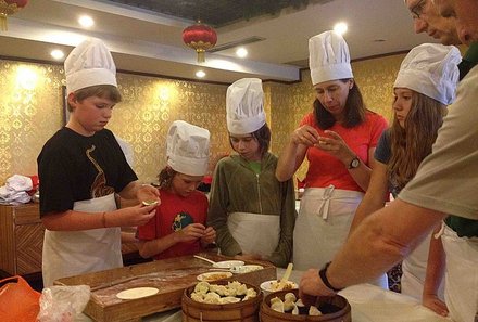 China mit Kindern - China for family - Kochen in China