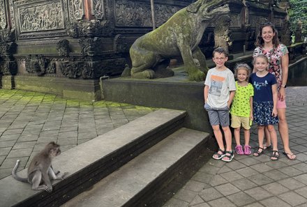 Bali mit Jugendlichen - Java & Bali Family & Teens - Familie im Monkey Forest