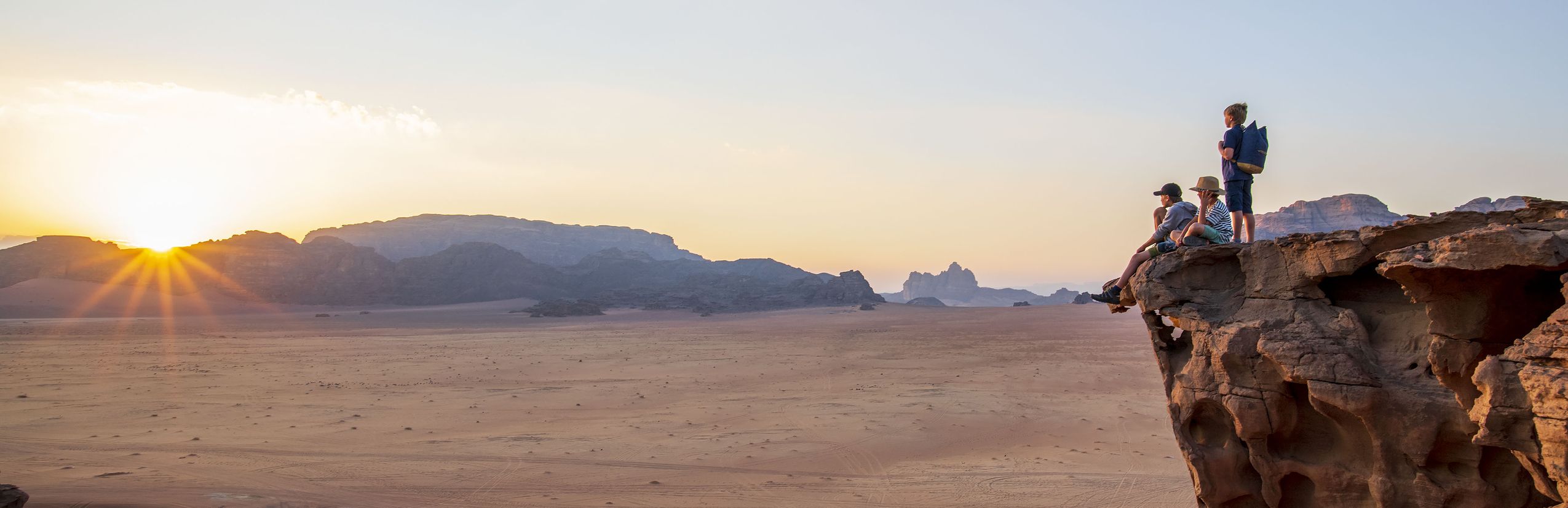 Jordanien mit Kindern individuell - Jordanien for family individuell - Kinder in Wadi Rum