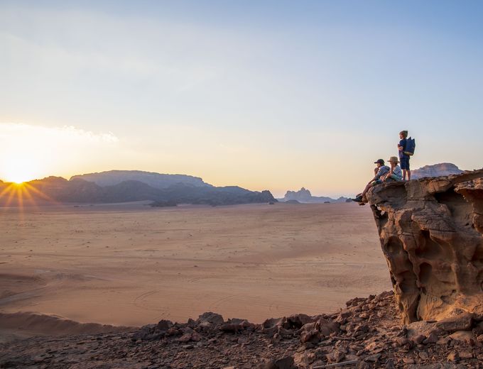 Jordanien mit Kindern individuell - Jordanien for family individuell - Kinder in Wadi Rum