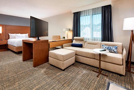 USA Südwesten mit Kindern - USA for family individuell - Kalifornien, Nationalparks & Las Vegas - Los Angeles - Residence Inn Marriott Manhattan Beach - Zimmer