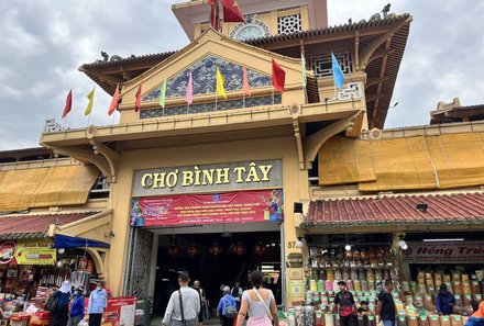 Vietnam for family - Familienreise Vietnam mit Kindern - Saigon Markt