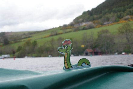 Schottland mit Kindern - Familienurlaub Schottland - Das Ungeheuer von Loch Ness
