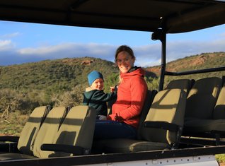 Südafrika Garden Route Familienreise - Safari mit Kleinkind
