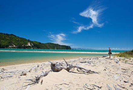 Neuseeland mit Kindern  - Golden Bay