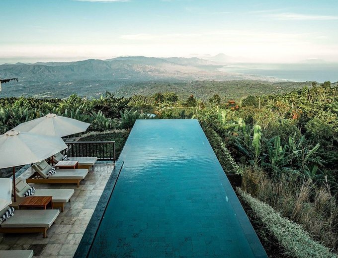 Bali for family Deluxe - Bali Luxusreise mit Kindern - Munduk Moding Plantation - Pool