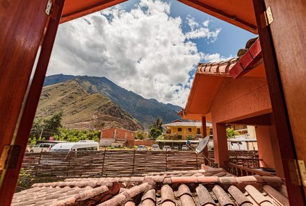 Peru Family & Teens - Familienreise Peru mit Teens - Hotel Pakaritampu Ollantaytambo - Ausblick