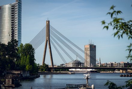 Baltikum for family - Riga - Brücke