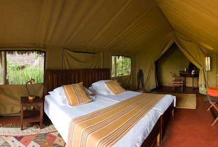 Serengeti mit Kindern individuell - Best of Familiensafari Serengeti - Ngorongoro Krater - Olduvai Camp - Ausstattung