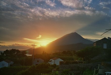Azoren Family & Teens - Insel Pico - Sonnenuntergang