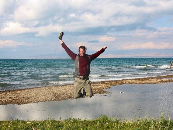 Fernreisen mit Kindern - Interview - Oliver am Qinghai See