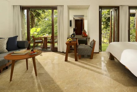 Bali for family deluxe - Familienreise Bali mit Kindern - Maya Ubud Resort - Zimmer Suite