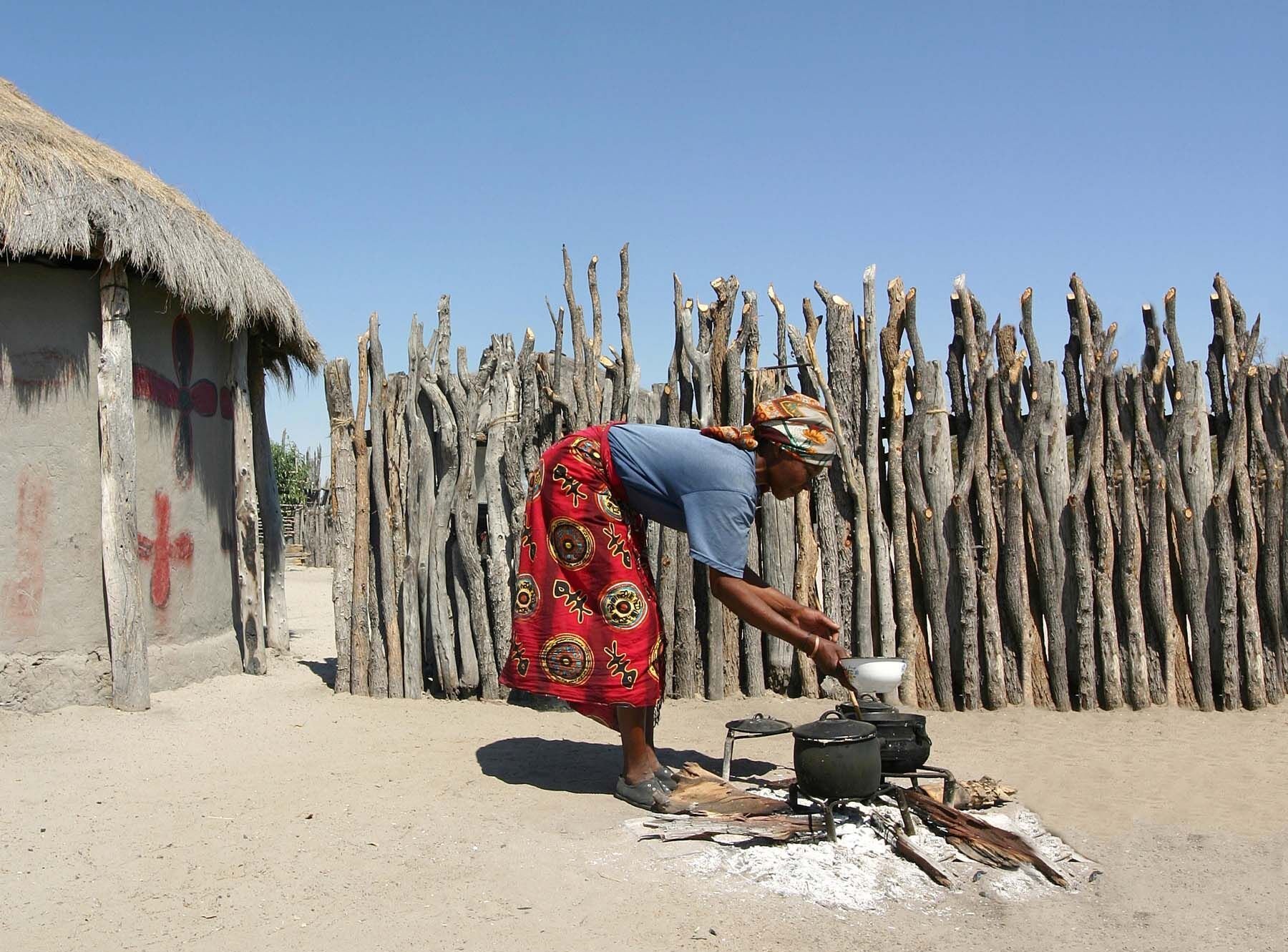 Botswana mit Kindern - Sehenswürdigkeiten in Botswana - Einheimische