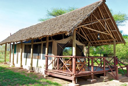 Kenia Familienreise - Kenia for family - Voyager Ziwani Camp - Zelt