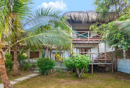 Kolumbien Familienreise - Kolumbien Family & Teens - Baru - Aura Hotel Baru - Zimmer Außenansicht