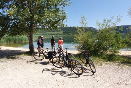 Kroatien Familienurlaub - Kroatien for family - Fahrradfahren Krka