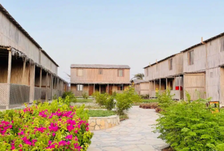 Oman mit Kindern individuell - Oman for family individuell - Turtle Beach Resort Anlage