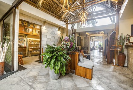 Bali for family deluxe - Familienreise Bali mit Kindern - Munduk Moding Plantation - Lobby