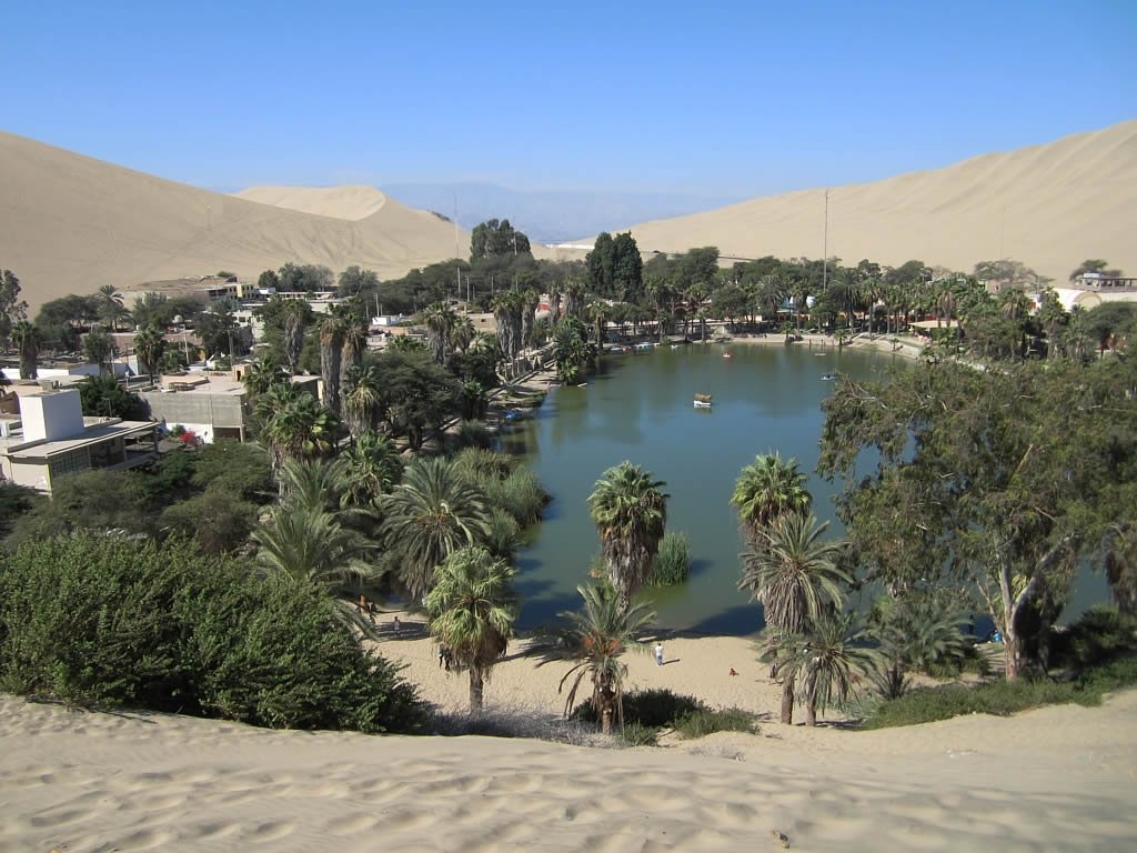 Familienurlaub Südamerika - Huacachina Oase