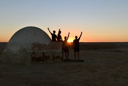 Tunesien Familienurlaub - Tunesien for family - Sonnenuntergang