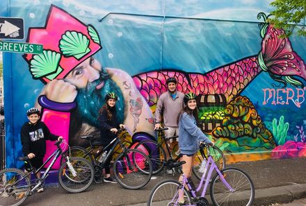 Australien for family - Familienreise Australien - Fahrradtour Melbourne