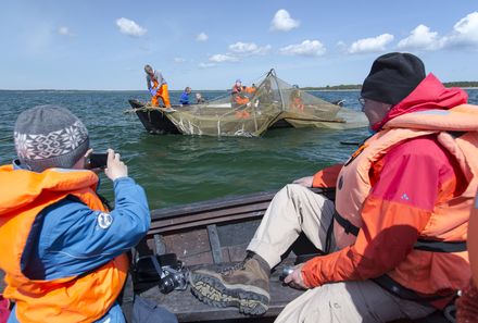 Estland mit Kindern - Estland for family - Fischernetz