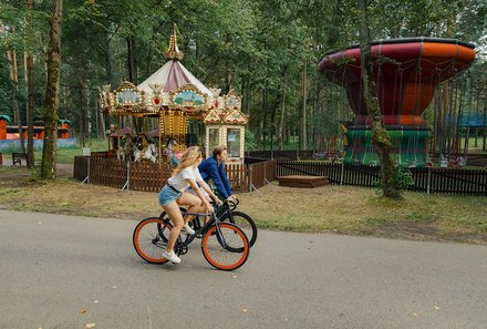 Baltikum Familienreise mit Kindern - Fahradtour durch Riga