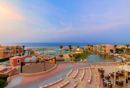Familienreise Ägypten - Ägypten for family - Radisson Blu Resort El Quesier - Resortanlage
