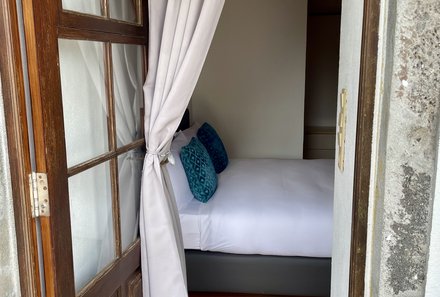 Azoren Family & Teens - Patio Eco Lodge - Tür zum Schlafzimmer