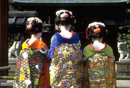 Japan mit Kindern  - Japan for family - Geishas