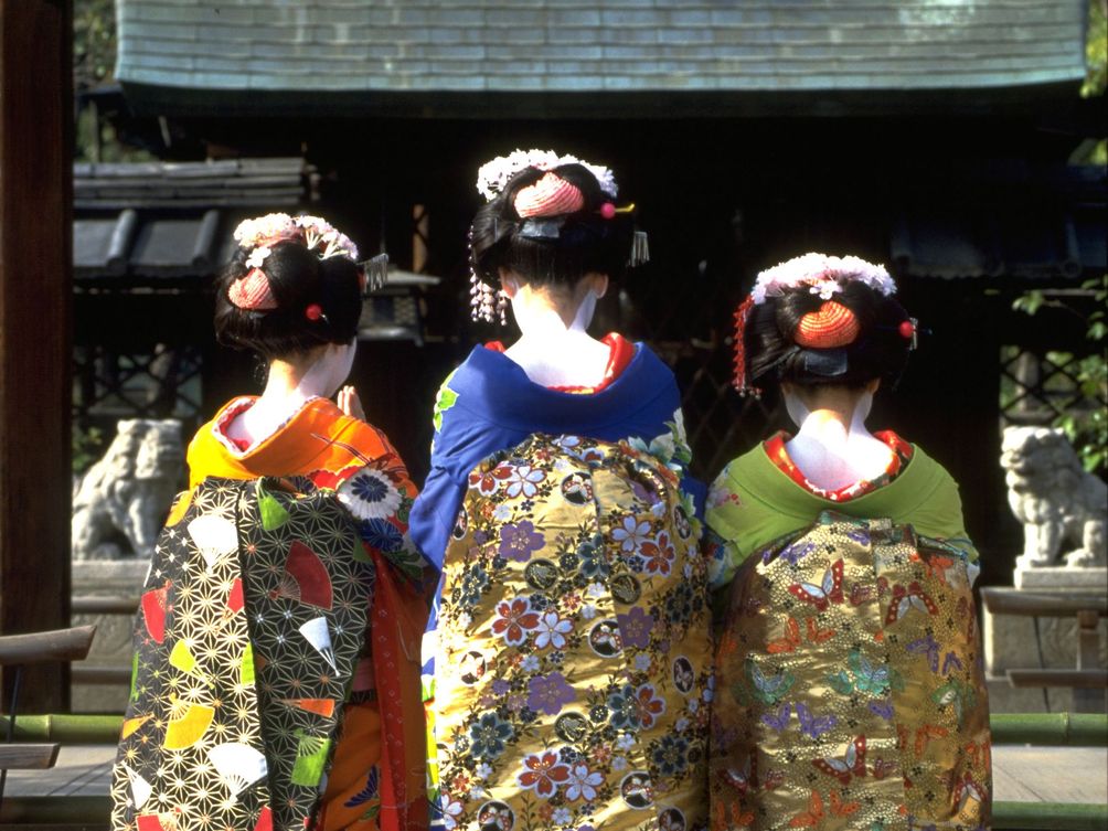 Japan mit Kindern  - Japan for family - Geishas