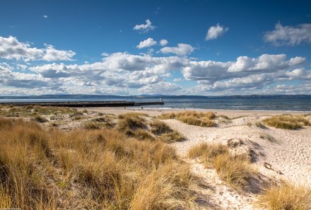 Schottland Familienreise - Schottland mit Kindern - Sandstrand Nairn